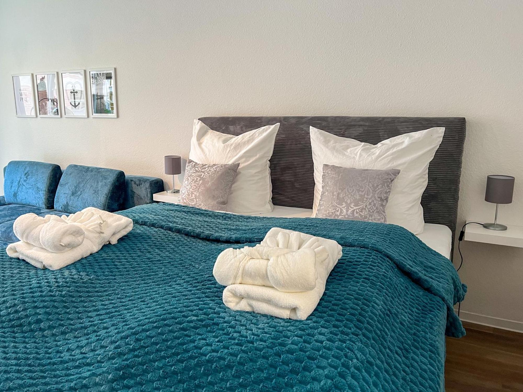 Ankerherz Appartements Bei Blankenese Hamburgo Habitación foto