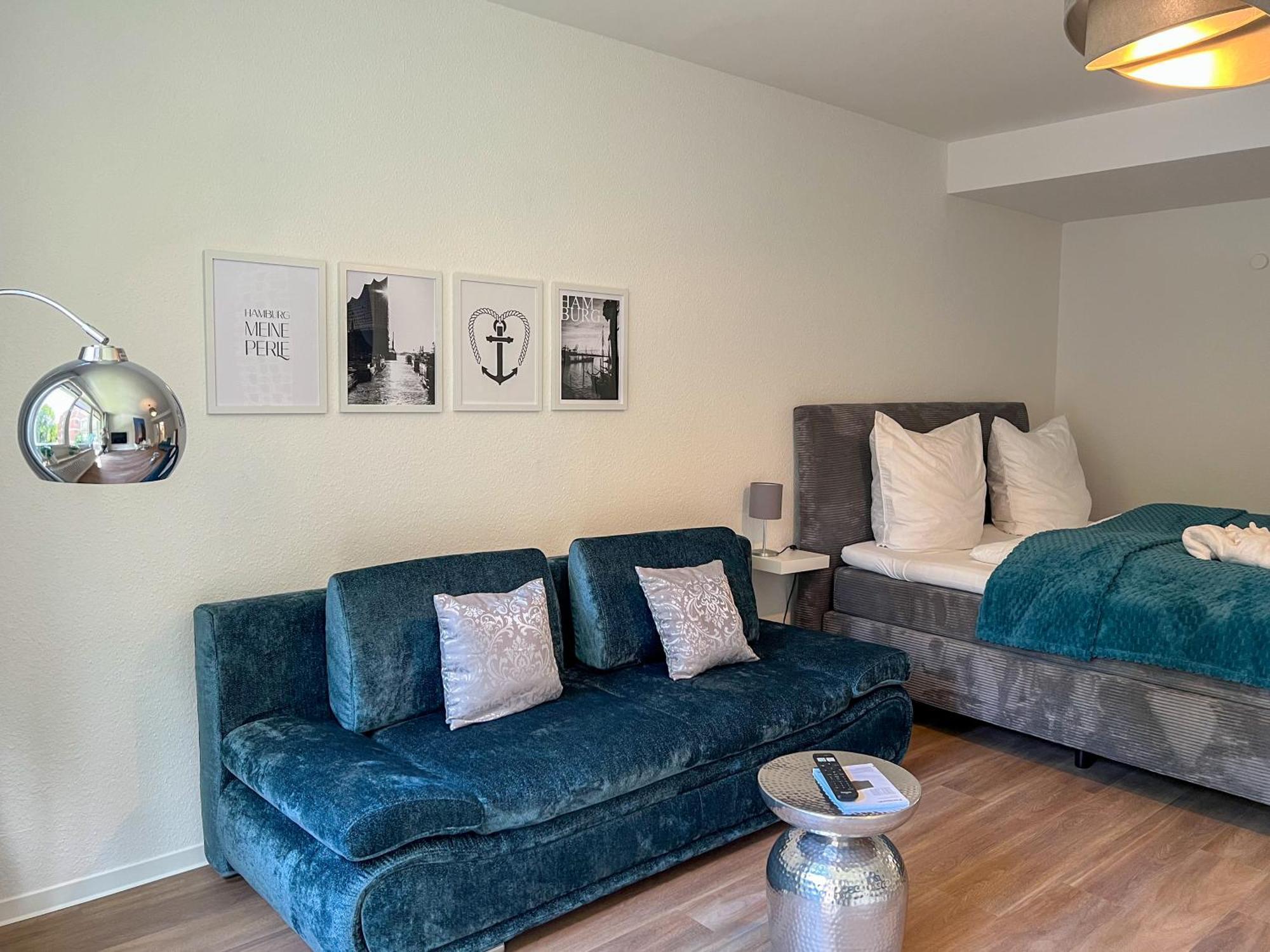 Ankerherz Appartements Bei Blankenese Hamburgo Habitación foto