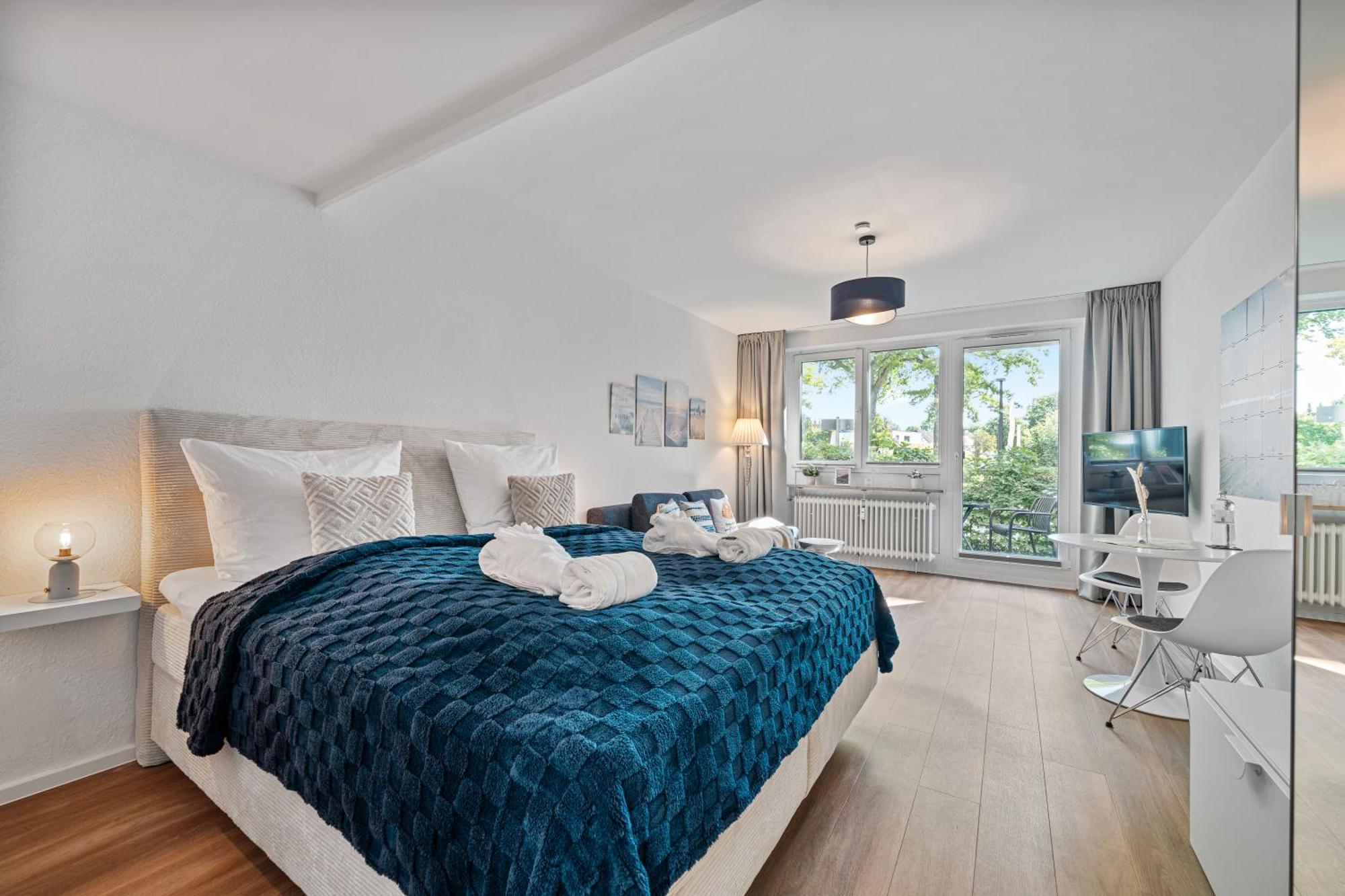 Ankerherz Appartements Bei Blankenese Hamburgo Habitación foto