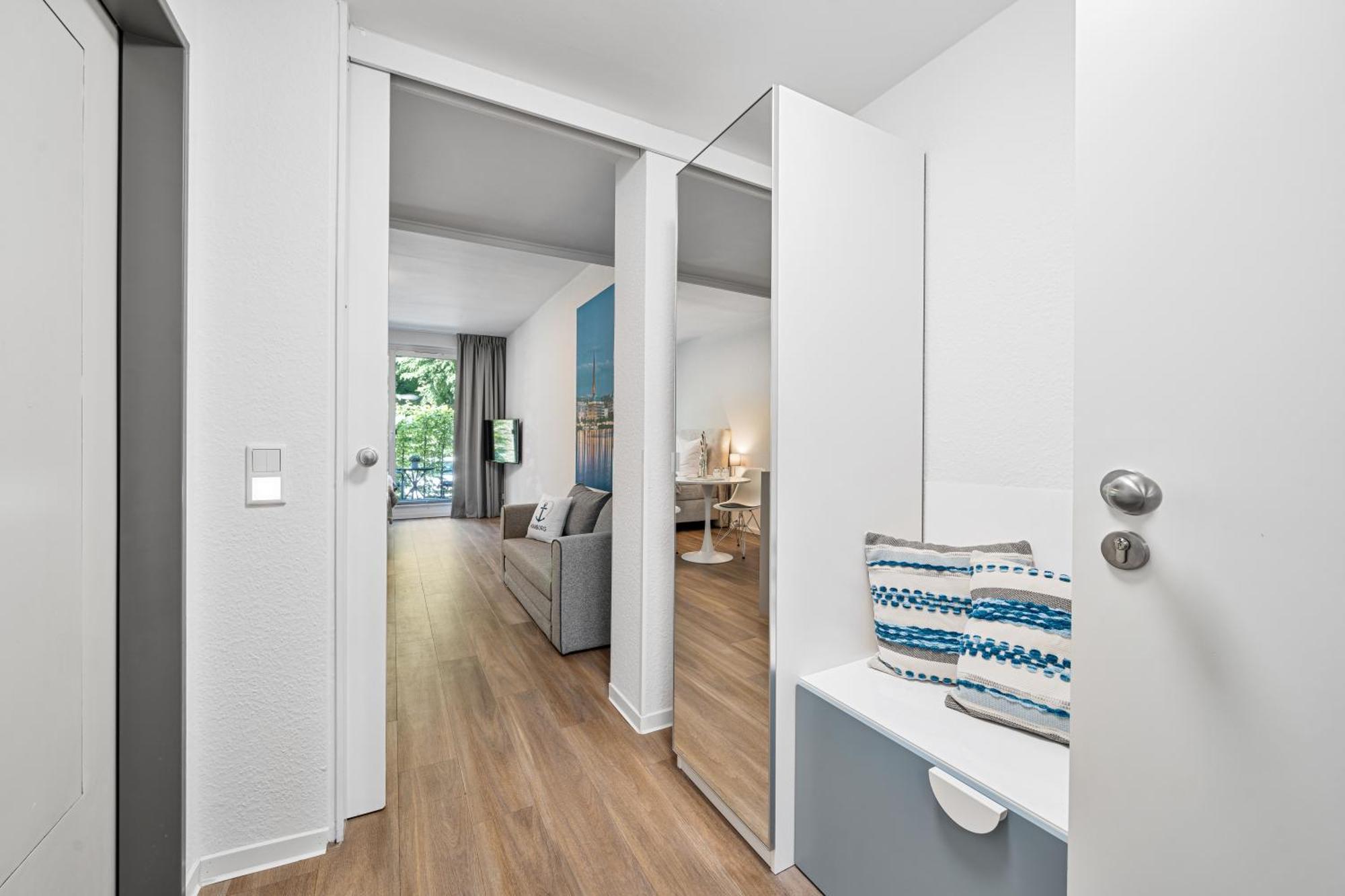 Ankerherz Appartements Bei Blankenese Hamburgo Habitación foto