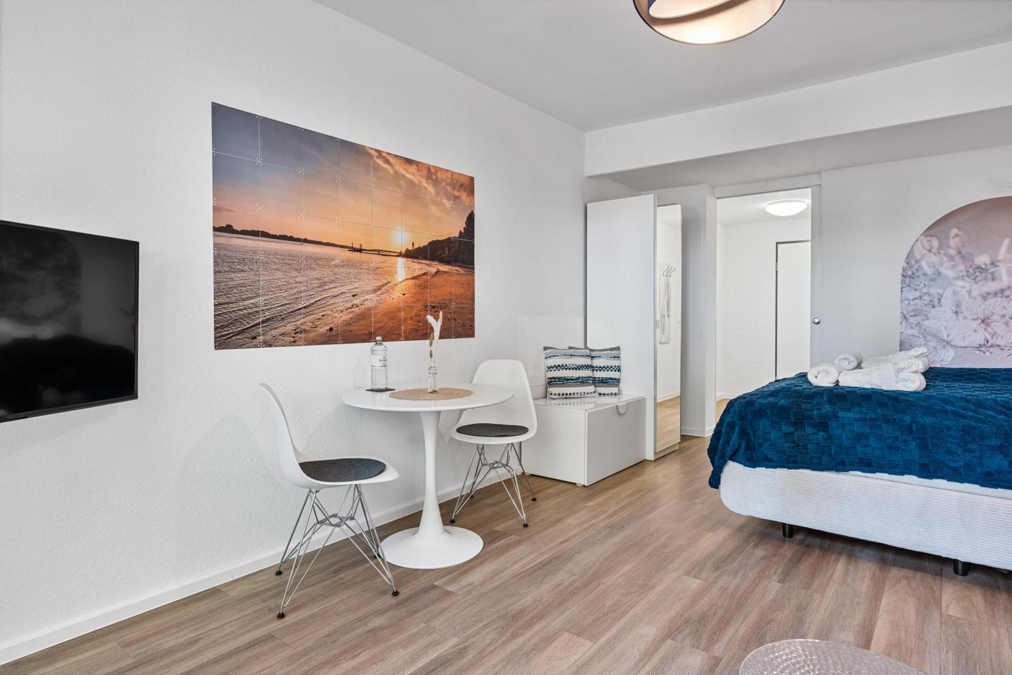 Ankerherz Appartements Bei Blankenese Hamburgo Habitación foto